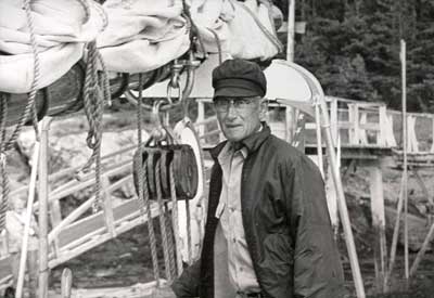 Cappy Quinn, a Penobscot Bay captain, was an inspiration to Johanna Tutone.