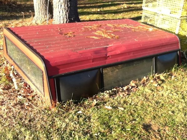 Full size truck cap (Topsham)