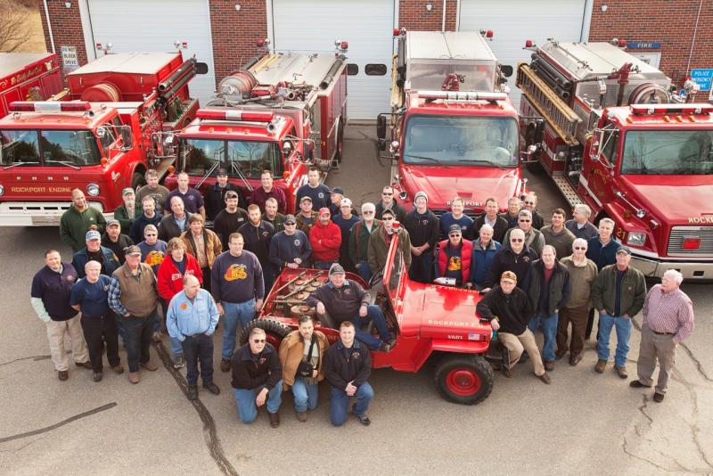 Another photo of the larger group assembled for breakfast. (Courtesy Peter Ralston)