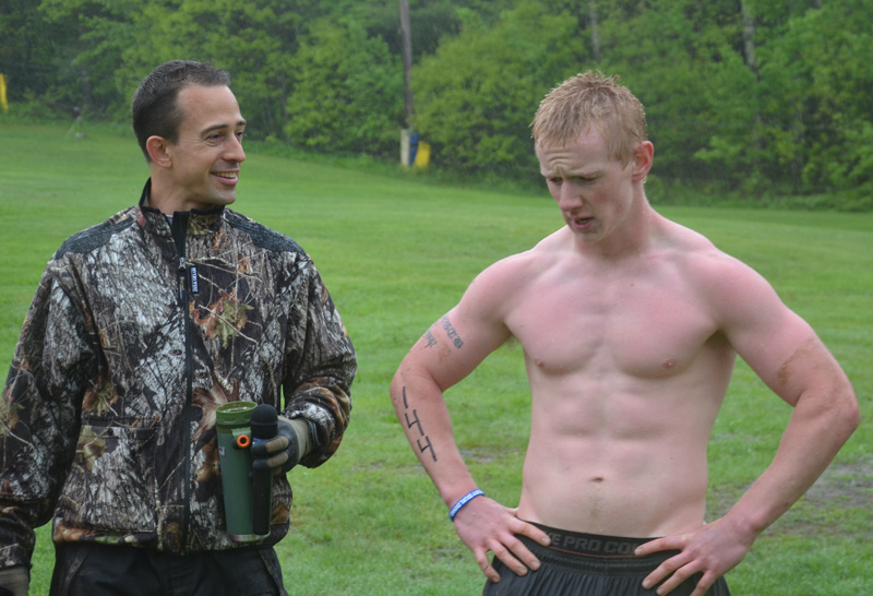 Eric Verite and Jack Hauprich. (Photo by Lynda Clancy)