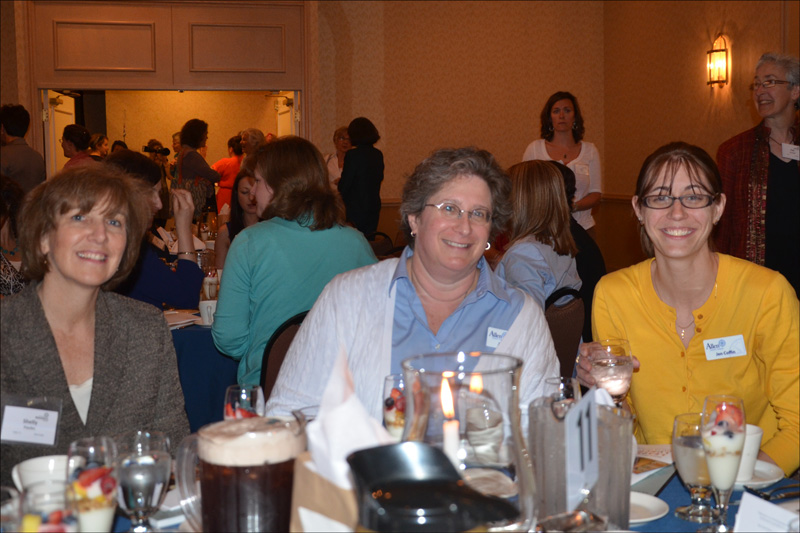 Shelly, Jill Lang and Jen Coffin, of the Camden-based Allen Agency. (Photo by Lynda Clancy)
