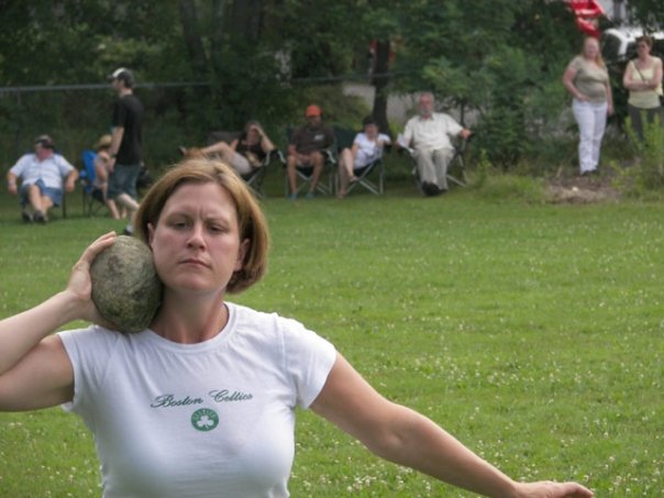 Female category of Open Stone Pit in 2008 (Courtesy Maine Celtic Celebration)