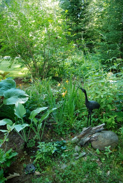 Open Garden Days tour from a Midcoast garden. (Courtesy Belfast Garden Club)