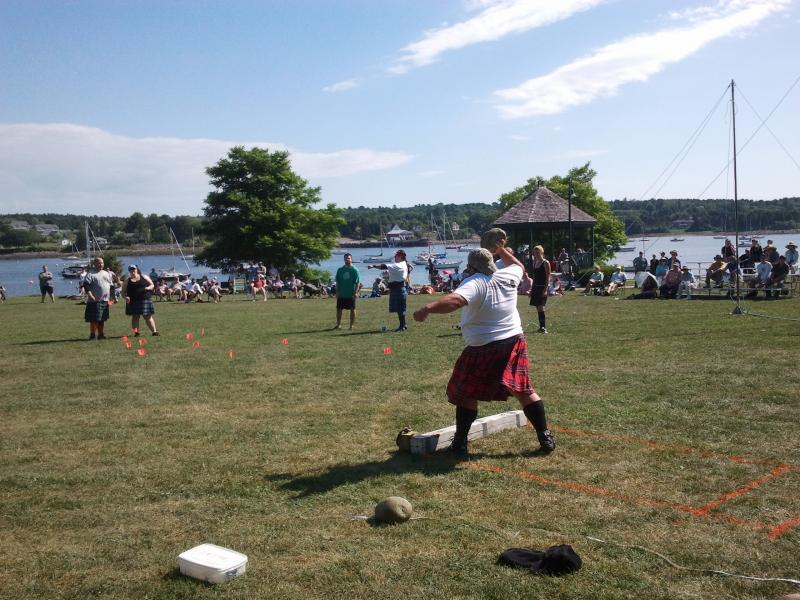 Last year's Open Stone Pit (Courtesy Maine Celtic Celebration)