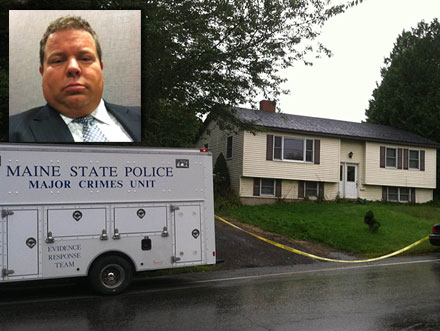 Maine State Police investigators Thursday morning remain at the scene of the double-shooting in Belfast overnight, and have charged Todd Gilday, pictured, with murder after locating him a little over an hour ago at Pen Bay Medical Center in Rockport. (Photo by Ethan Andrews/Courtesy Maine Department of Public Safety)