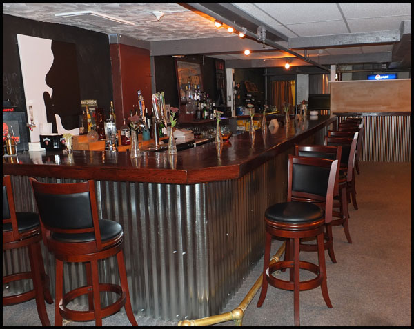 The bar area. (Photo by Chris Wolf)