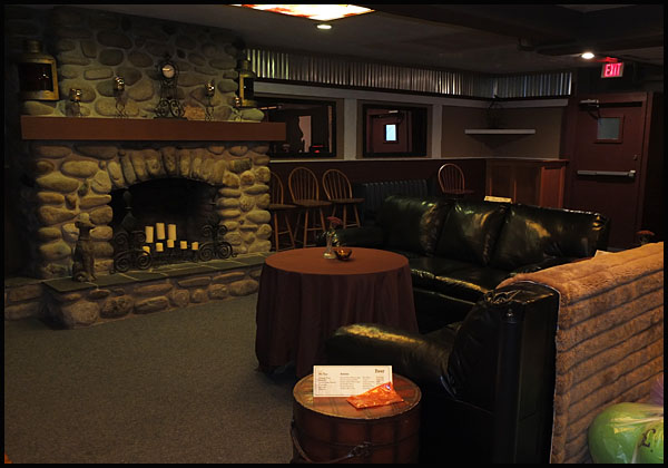 A warm fireplace awaits visitors on cold evenings. (Photo by Chris Wolf)