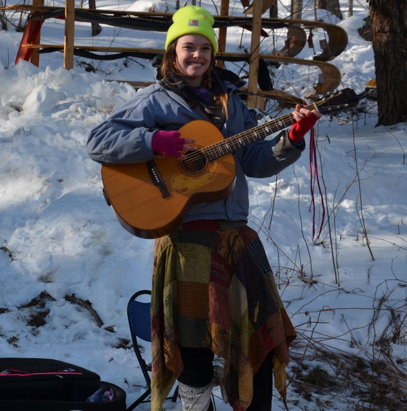 She played most of the day. (Photo by Lynda Clancy)