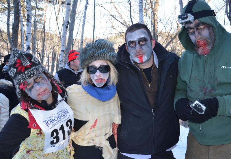 Our colleagues from the Bangor Daily News. (Photo by Lynda Clancy)