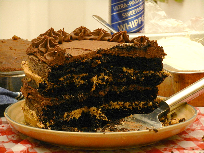 They ate cake on Matinicus a few days ago, chocolate and banana cakes, and gingerbread too to celebrate having made it through another winter on the island.