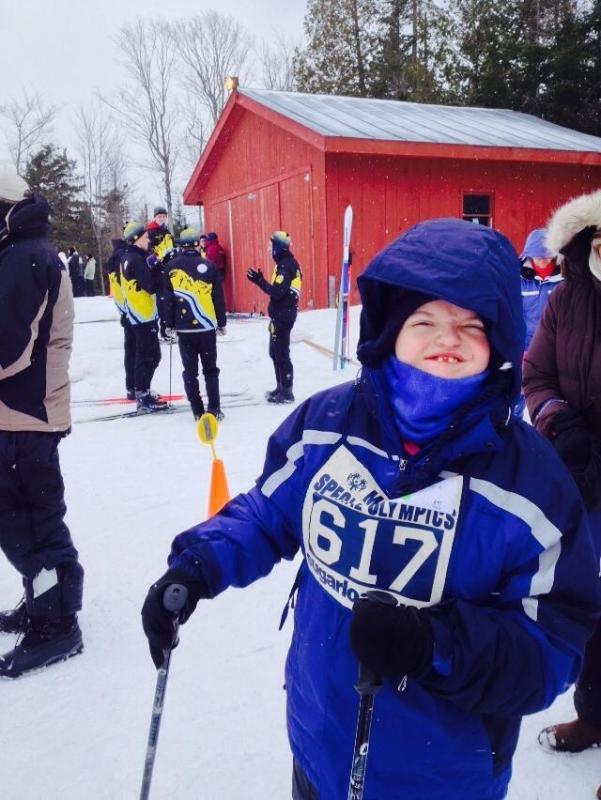 Emma Arndt is the official taste tester of her namesake maple syrup Emma’s Maine. (Courtesy Scott Arndt)
