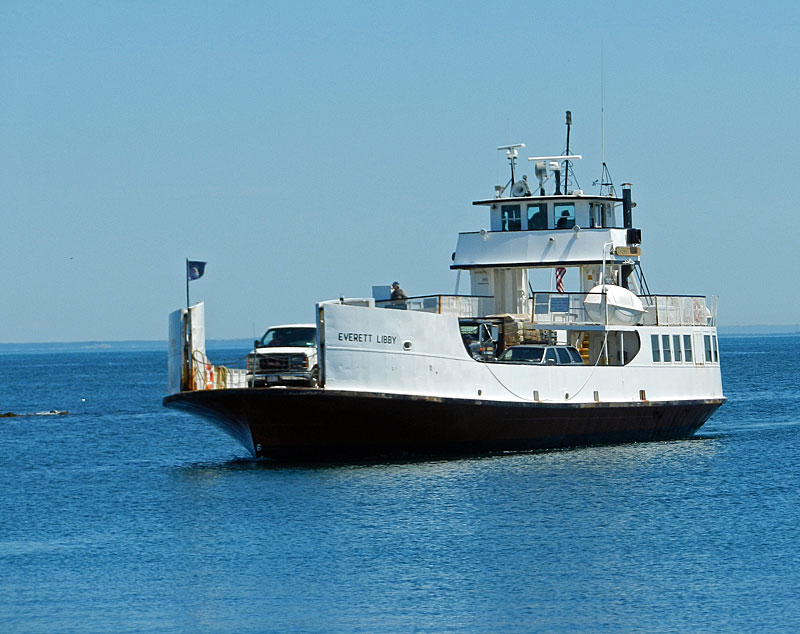 The ferry vessel Everett Libby, the only Maine State ferry that will physically fit in Matinicus Harbor, is another way to get to and fro.