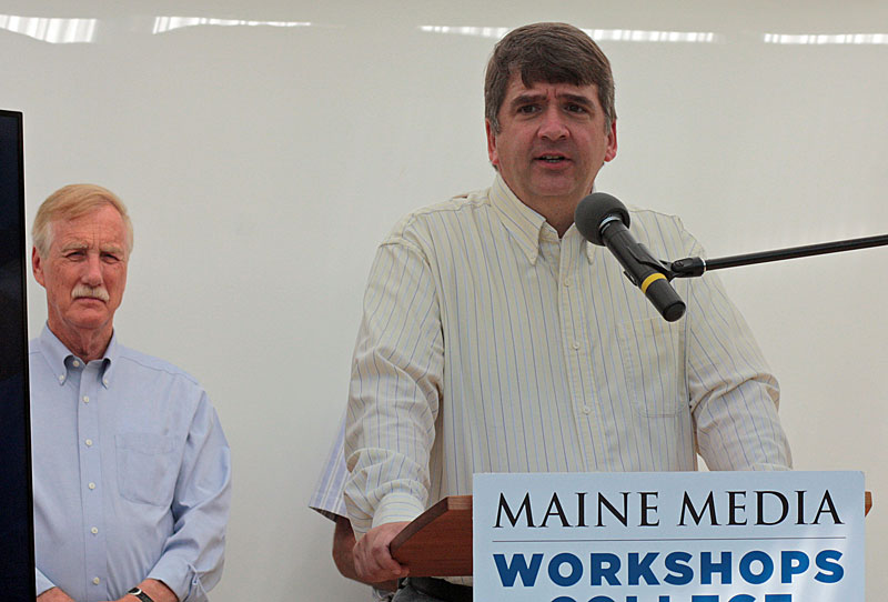 Network Maine Executive Director Jeff Letourneau. (Photo by Holly S. Edwards)