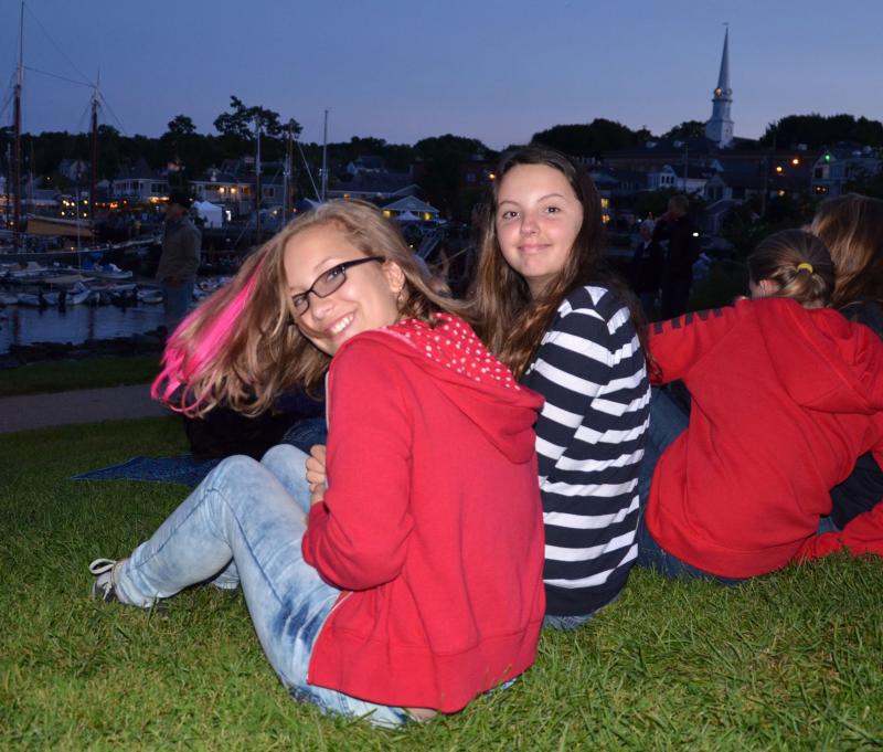 Annabelle Parker and friends. (Photo by Neal Parker)