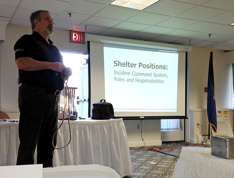 Jeff Eyre of the American Humane Association.