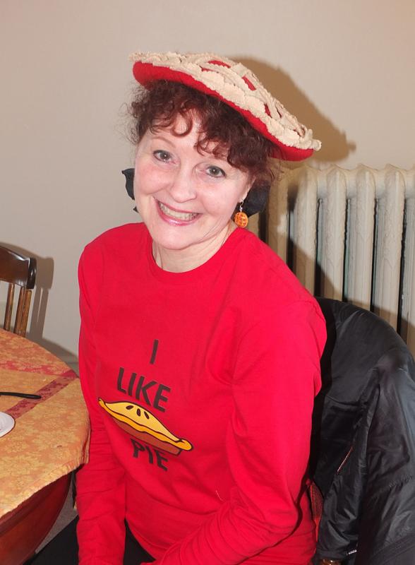 Terrie St.Clair of Freeport at her second year of Pies on Parade. (Photo by Chris Wolf)