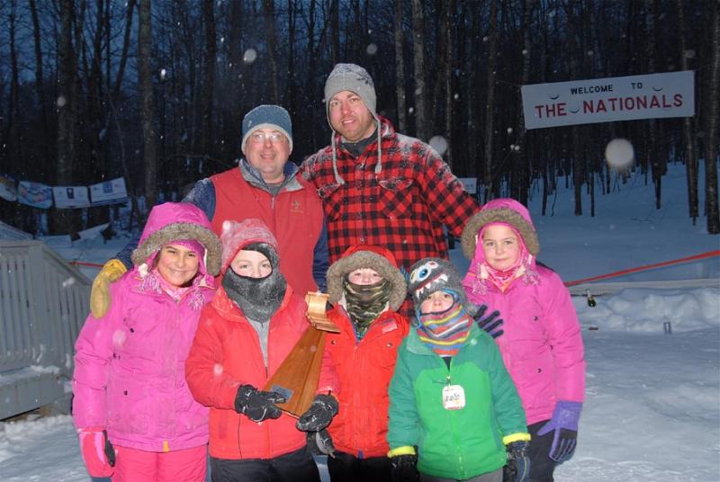 The 2015 Fastest Kid’s Team was #63 The Owans, with a best run of 9.08. Team captain was Bob Williams of Union. (Photo by Dave Ridley)