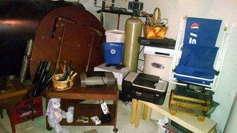 Former inventory of household items. (Photo courtesy Shel McAfee)