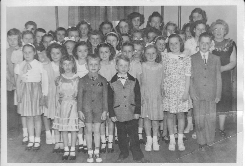Myrtle Wheeler’s piano students. (Photo courtesy Barbara F. Dyer)
