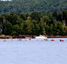 Volunteer boats (Photo courtesy of LifeFlight of Maine)