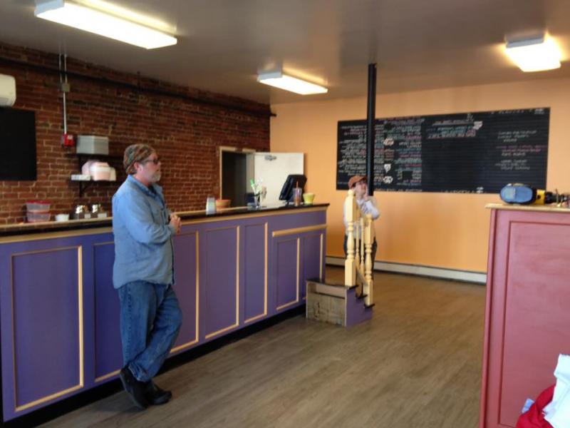 Cone Home, the new Home Kitchen Café ice cream space that replaced the Brown Bag. Along with the ice cream shop, the space also hosts sandwich shop called Close To Home and a bakery called Home Sweet Home. (Photo courtesy Cone Home)