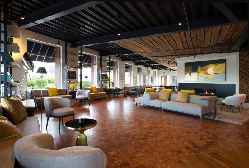 The 250 Main Hotel’s lobby. (Photo courtesy 250 Main)