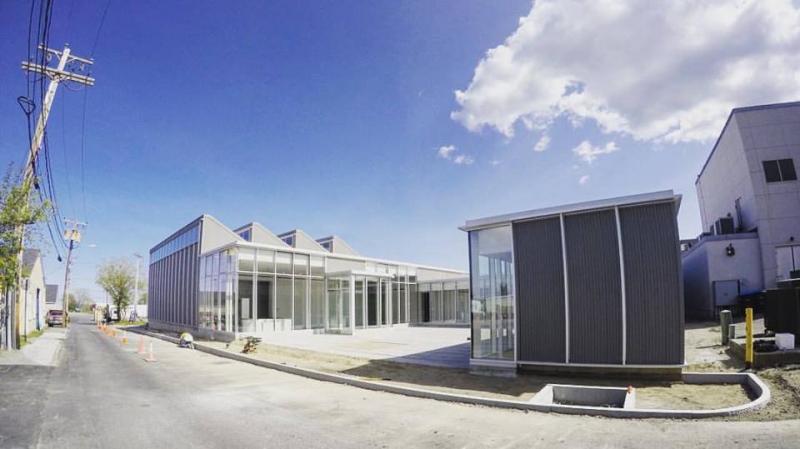 After several years of construction, the new Center for Maine Contemporary Art complex will hold a grand opening this summer on 21 Winter Street in Rockland. (Photo courtesy CMCA)