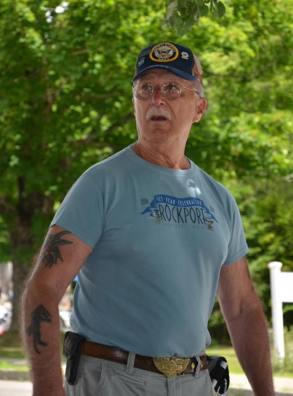 Gary Henry, parade organizer. (Photo by Lynda Clancy)