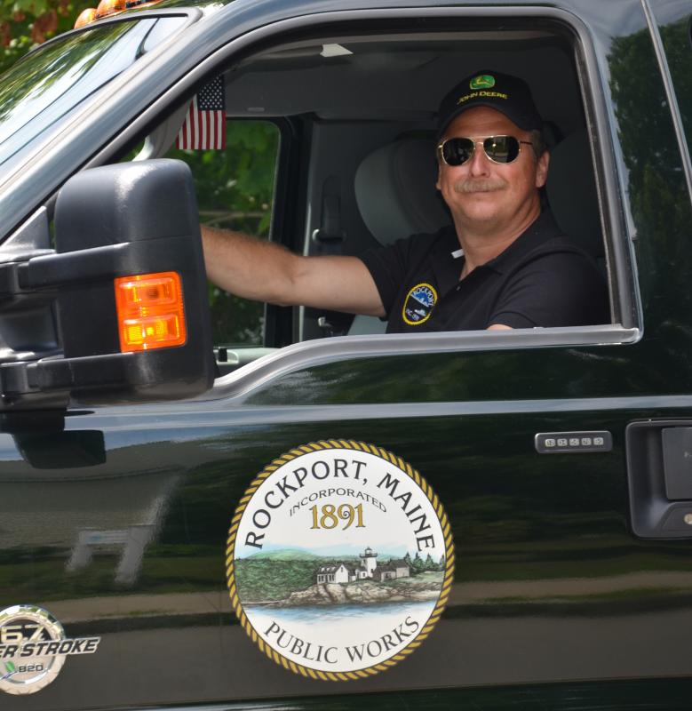 Rockport’s Public Works director Mike Young. (Photo by Lynda Clancy)