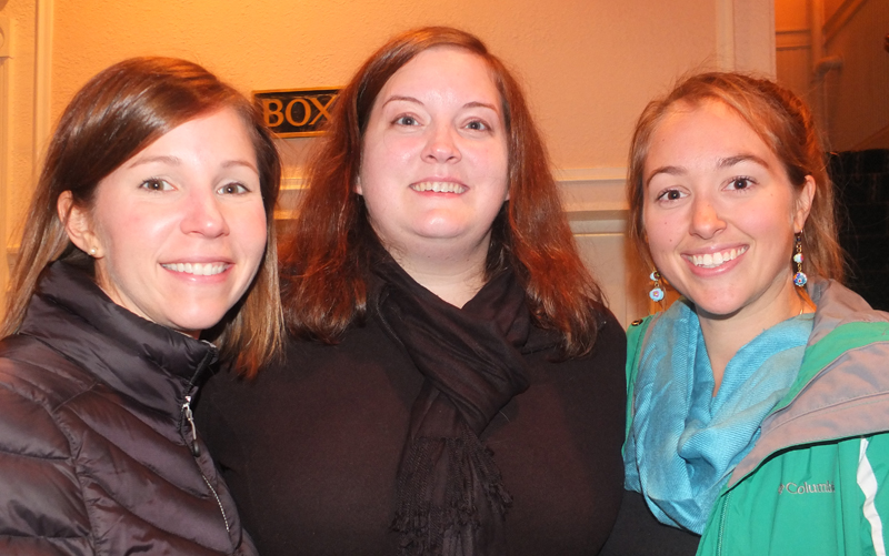 Anna Dugal, Megan Day and Natasha Westbrook