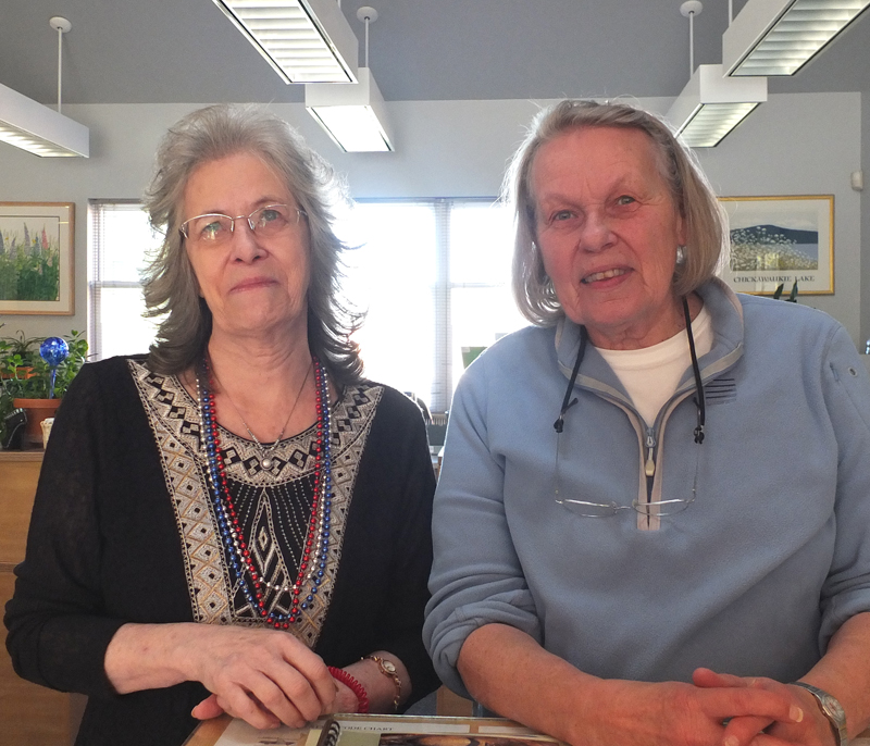 Linda Greenlaw and Marietta Wheaton, Rockport