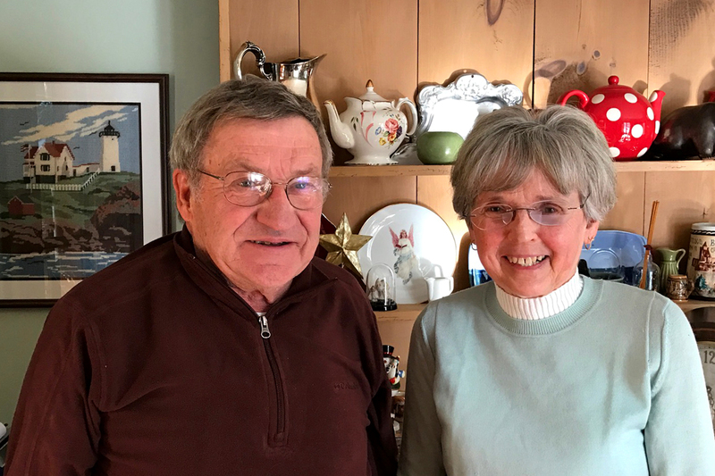 Richard and Patricia McLaughlin of Lincolnville. (Photo by Holly S. Edwards)