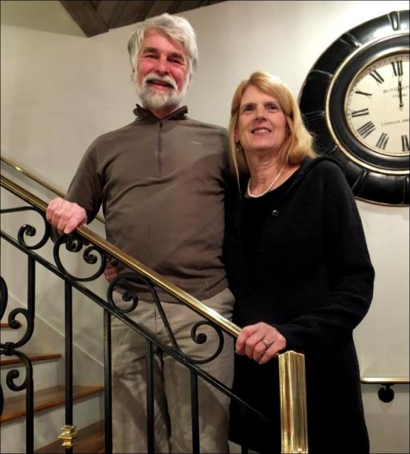 Stuart and Marianne Smith (Photo by Chris Wolf)