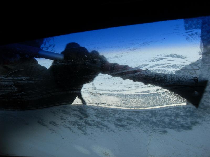 frozen windshield, winter in Maine, ice buildup, thaw windshield, auto repair, Belmont, Maine, Waldo County