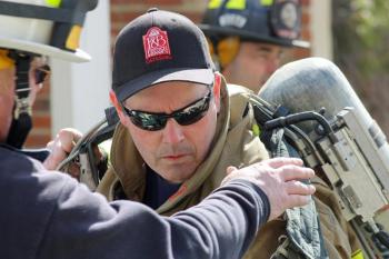 Camden Fire Lt. Todd Anderson. (Photo by Holly S. Edwards)