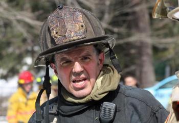 Rockland Fire Chief Charlie Jordan. (Photo by Holly S. Edwards)