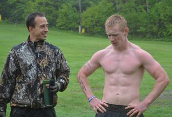 Eric Verite and Jack Hauprich. (Photo by Lynda Clancy)
