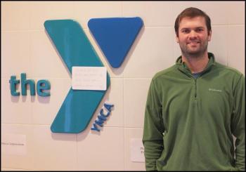 Tyler Smith, director of property management for Bayview Management, oversees construction of Rockland’s new YMCA.