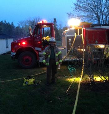 Islesboro Fire Chief Murton Durkee. (Courtesy Ben Hazen)