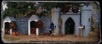 The Haunted Castle all assembled. Photo courtesy Michael Morrison