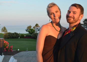 Marci and Owen Casas. (Photo by Lynda Clancy)