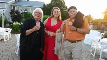 Beth Davis, Anne Davis and Keith Caffareta. (Photo by Sarah Shepherd)