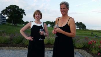 Laura Tripp and Rebecca Black. (Photo by Sarah Shepherd)