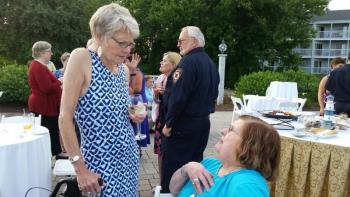 Debbi Hitchings and Becky Simms. (Photo by Sarah Shepherd)