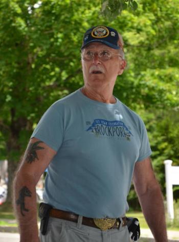 Gary Henry, parade organizer. (Photo by Lynda Clancy)