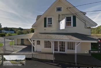 668 Rockland Street, in West Rockport, is targeted for a tear-down, to be replaced by a new building (see below)