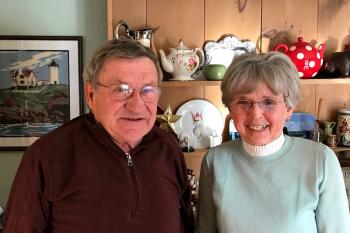 Richard and Patricia McLaughlin of Lincolnville. (Photo by Holly S. Edwards)
