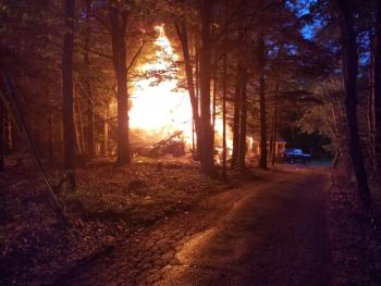 1838 Dutch Neck Road. (Photo courtesy of the Waldoboro Fire Department)