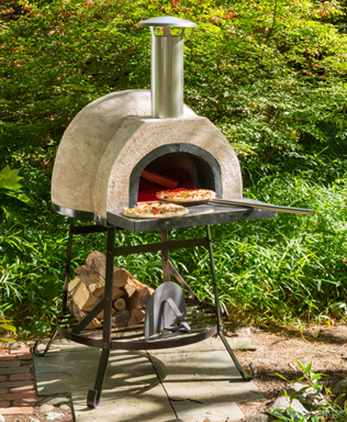 Rustic Wood Fired Pizza Oven