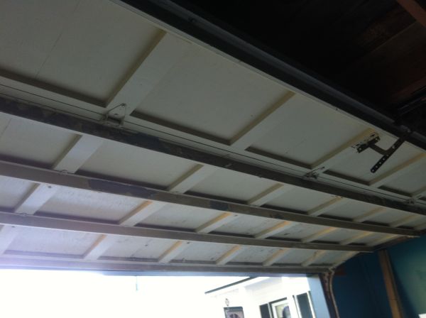 7x14 wooden garage door (South Portland)
